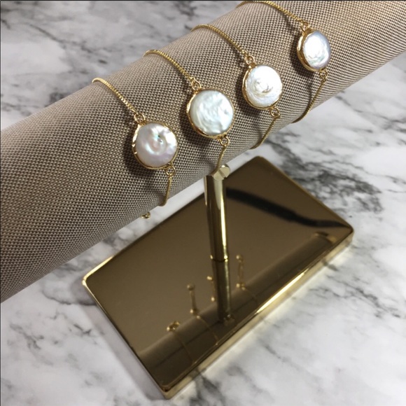 Estrella & Luna Jewelry - Last 1🎉🆕NWT Minimalist Dainty 14K Gold Pearl